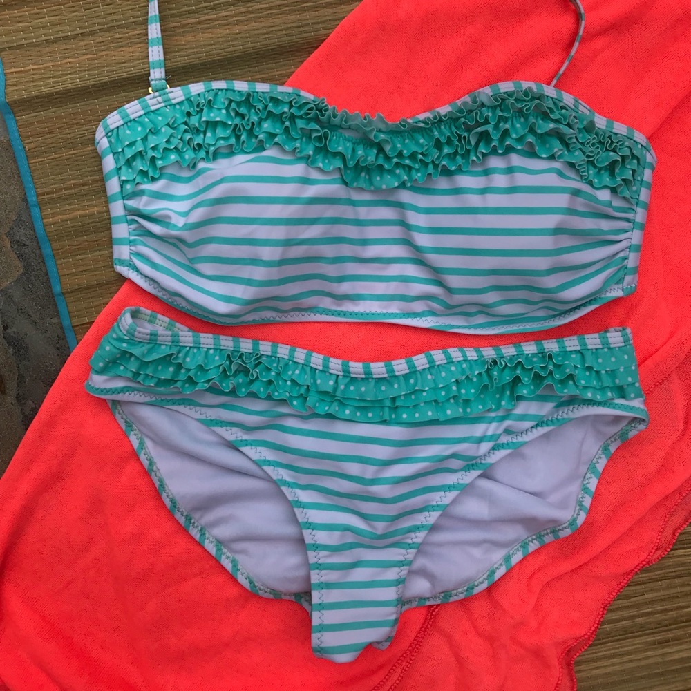 Ruffled Swimsuit- Medium/Large - Picture 2 of 6